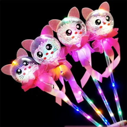 Varita Luminosa LED Diseño Gato Gatito
