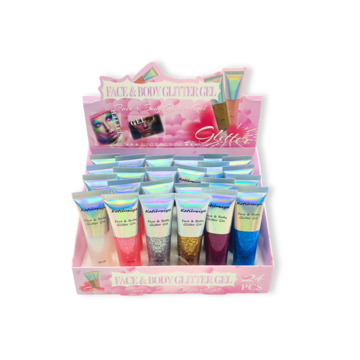 Gel con Purpurina Katiluxiu para Cara y Cuerpo - Imagen 1
