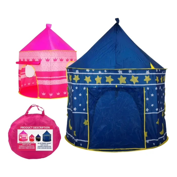 Carpa Castillo Infantil Plegable Portátil - Imagen 1
