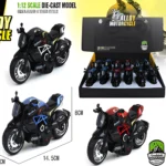 Motos Metalicas Varios Modelos Escala 1:12