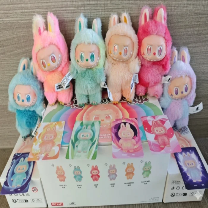 Llavero Labubu The Monsters Rainbow Series - Pop Mart Original - Imagen 1