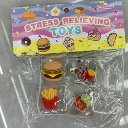 Mini Squishies Kawaii Comida Rápida