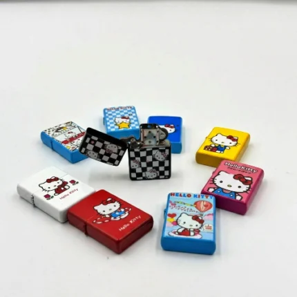 Encendedor Tipo Zippo Diseño Hello Kitty