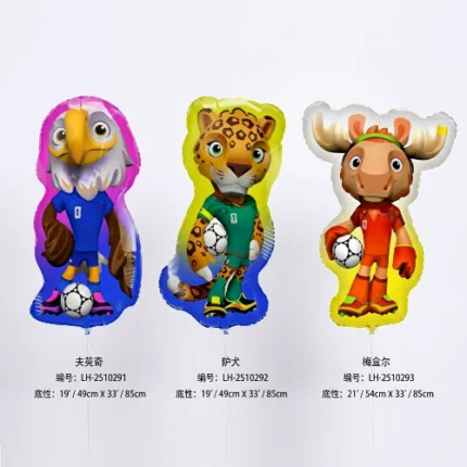 Pack de 50 Globos Mascotas Animales Mundial