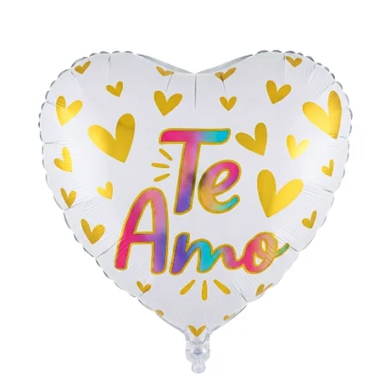 Pack de 50 Globos Corazon "Te amo" 10"