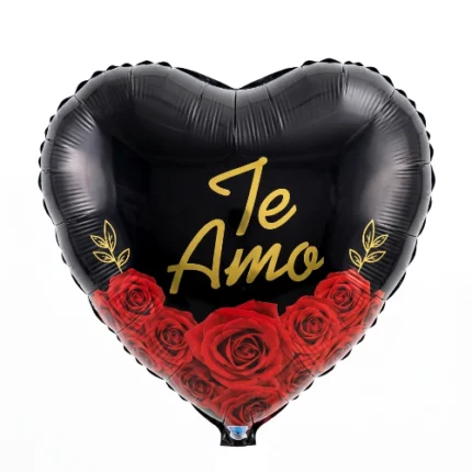 Pack de 50 Globos Corazon "Te amo" 10"