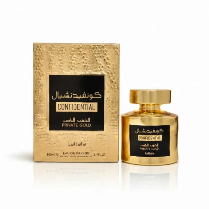 Perfume Lattafa Confidential Private Gold Eau de Parfum 100ml